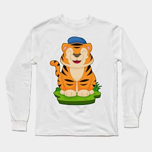 Tiger Cap Long Sleeve T-Shirt